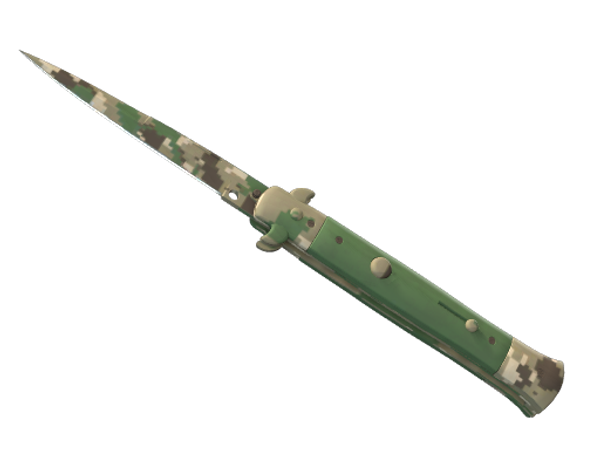 ★ StatTrak™ Stiletto Knife | Forest DDPAT (Factory New)