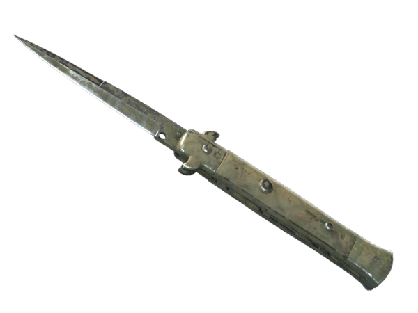 ★ StatTrak™ Stiletto Knife | Safari Mesh (Battle-Scarred)