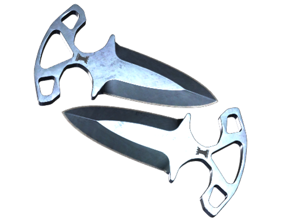 ★ StatTrak™ Shadow Daggers | Blue Steel (Minimal Wear)