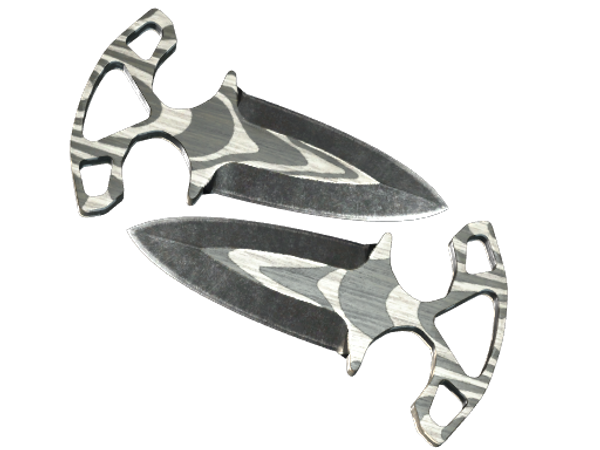★ StatTrak™ Shadow Daggers | Black Laminate (Factory New)