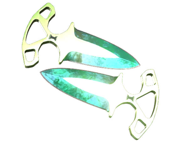 ★ StatTrak™ Shadow Daggers | Gamma Doppler Phase 2 (Factory New)