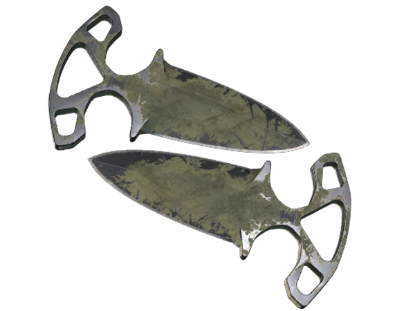 ★ StatTrak™ Shadow Daggers | Safari Mesh (Battle-Scarred)
