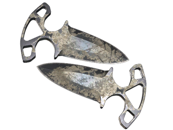 ★ StatTrak™ Shadow Daggers | Scorched (Battle-Scarred)