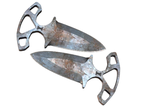 ★ StatTrak™ Shadow Daggers | Rust Coat (Well-Worn)