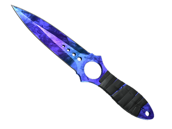 ★ StatTrak™ Skeleton Knife | Doppler Sapphire (Minimal Wear)