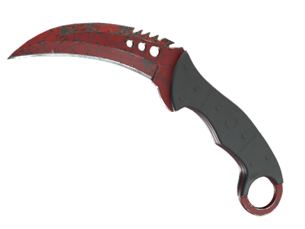 ★ StatTrak™ Talon Knife | Crimson Web (Well-Worn)