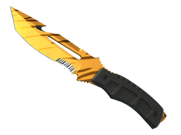 ★ Survival Knife | Tiger Tooth (Minimal Wear)