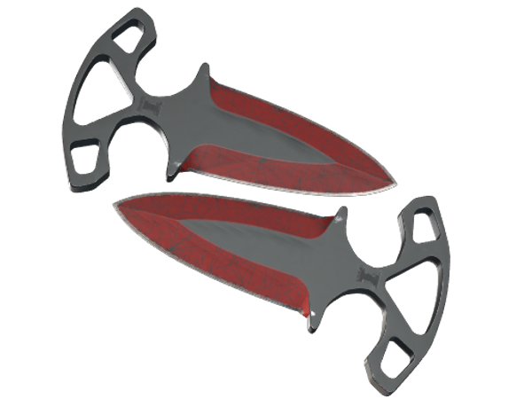 ★ Shadow Daggers | Crimson Web (Field-Tested)
