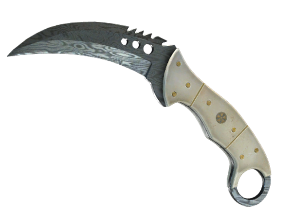 ★ Talon Knife | Damascus Steel (Battle-Scarred)