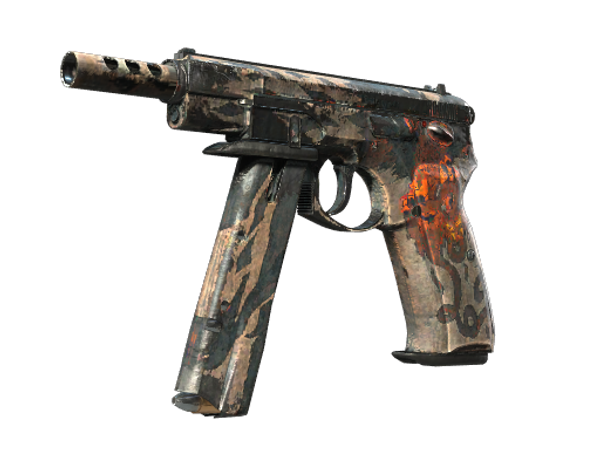 CZ75-Auto | Circaetus (Battle-Scarred)