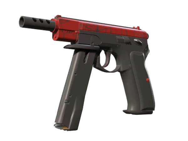 CZ75-Auto | Кровавая паутина (Немного поношенное)
