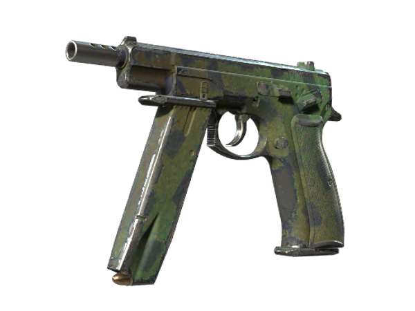 CZ75-Auto | Тропическая штриховка (Поношенное)