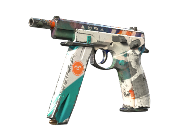 CZ75-Auto | Slalom (Well-Worn)
