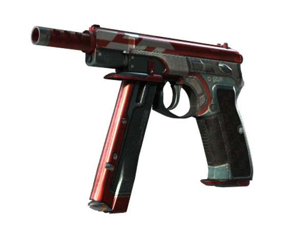 CZ75-Auto | Красный ястреб (Поношенное)