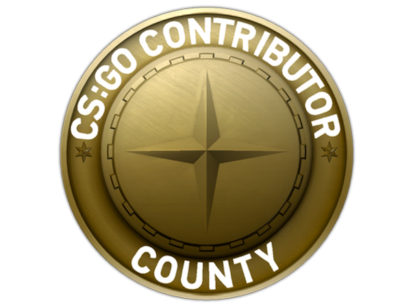Монета карты County