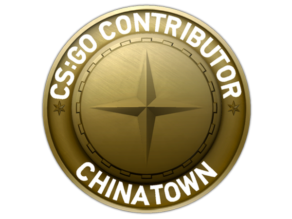 Chinatown Map Coin
