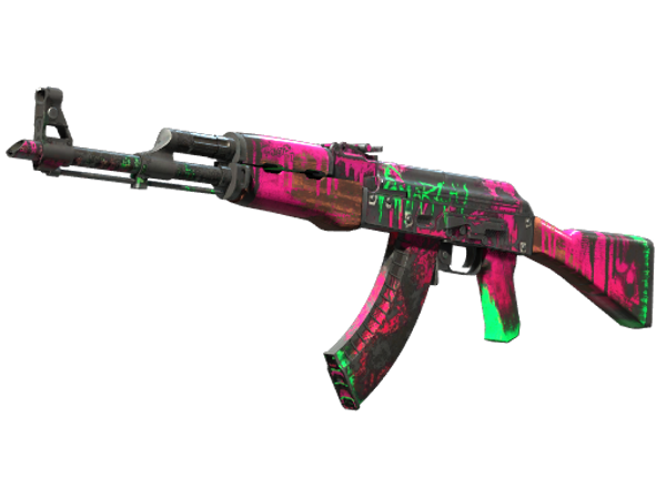 AK-47 | Neon Revolution (Battle-Scarred)