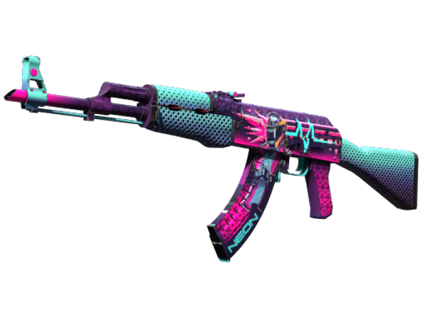 AK-47 | Неоновый гонщик (Прямо с завода)