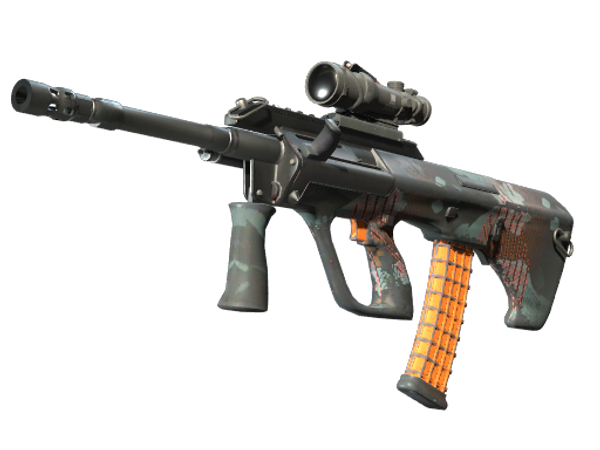 AUG | Amber Slipstream (Well-Worn)