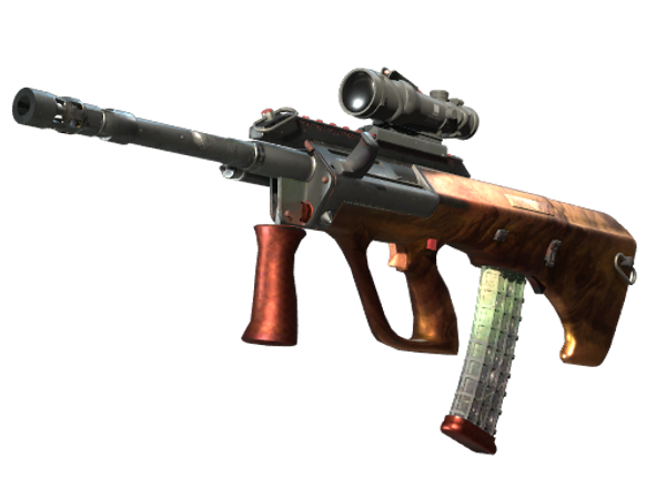 AUG | Sand Storm (Battle-Scarred)