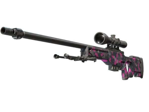 AWP | Пиксельный камуфляж «Розовый» (После полевых испытаний)