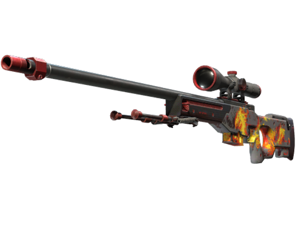 AWP | Дикое пламя (Закалённое в боях)