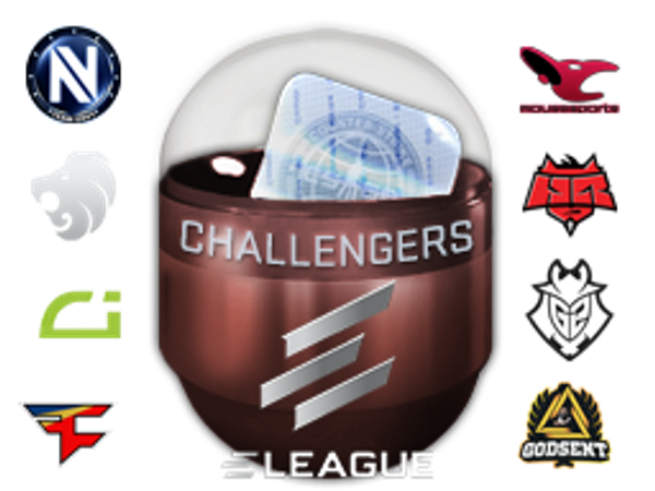 Претенденты ELEAGUE Atlanta 2017 (голографические/металлические)