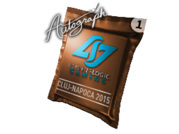 Капсула с автографом | Counter Logic Gaming | Клуж-Напока-2015