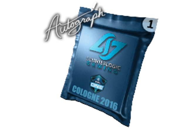 Капсула с автографом | Counter Logic Gaming | Кёльн-2016