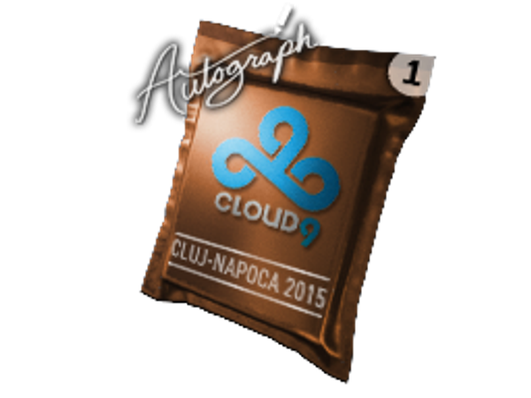 Капсула с автографом | Cloud9 | Клуж-Напока-2015