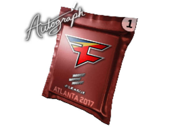 Капсула с автографом | FaZe Clan | Атланта-2017