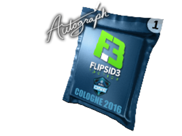 Капсула с автографом | Flipsid3 Tactics | Кёльн-2016