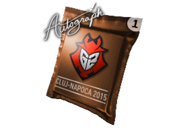 Капсула с автографом | G2 Esports | Клуж-Напока-2015