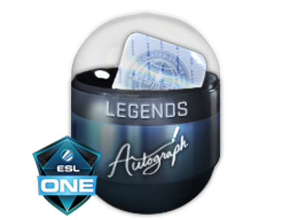 Капсула с автографом | Легенды (металлическая) | Кёльн-2016
