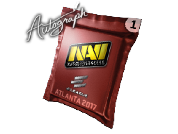 Капсула с автографом | Natus Vincere | Атланта-2017