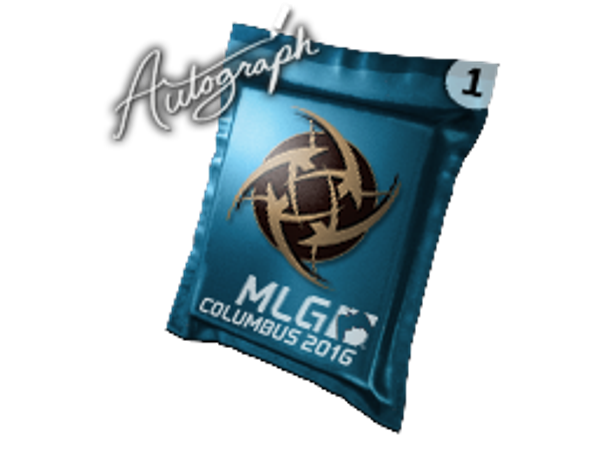Капсула с автографом | Ninjas in Pyjamas | MLG Columbus 2016