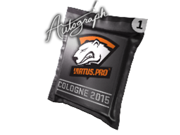 Капсула с автографом | Virtus.Pro | Кёльн-2015