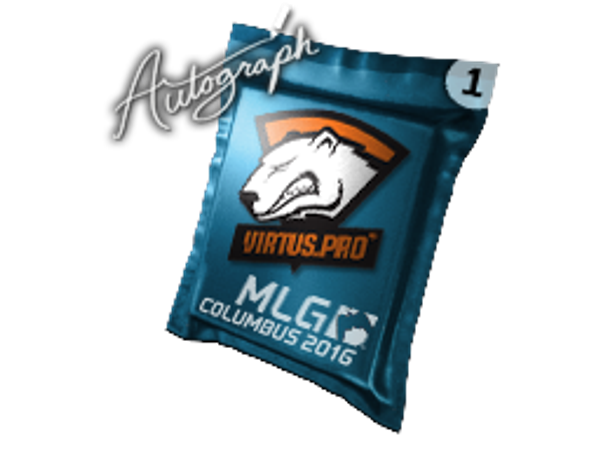 Капсула с автографом | Virtus.Pro | MLG Columbus 2016