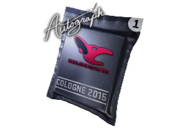 Капсула с автографом | mousesports | Кёльн-2015