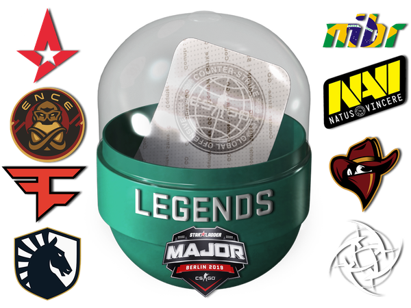 Легенды StarLadder Berlin 2019 (голографические/металлические)