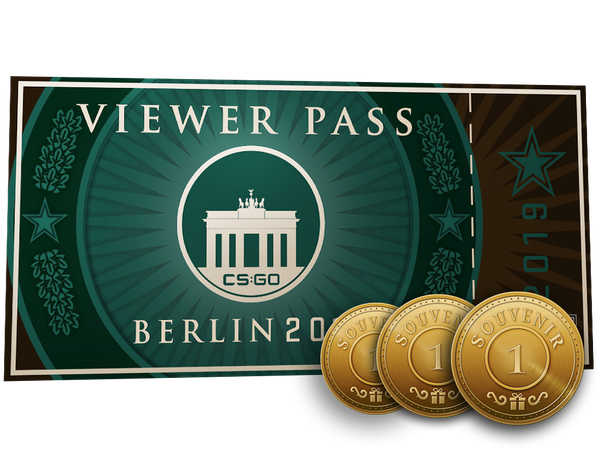 Berlin 2019 Viewer Pass + 3 Souvenir Tokens