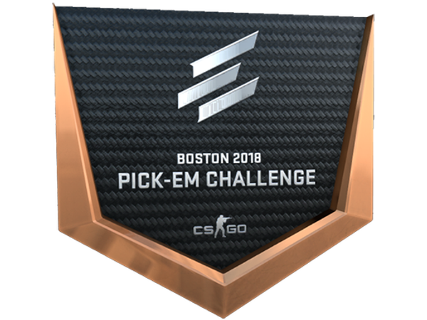 Бронзовый трофей прогнозов на ELEAGUE Boston 2018