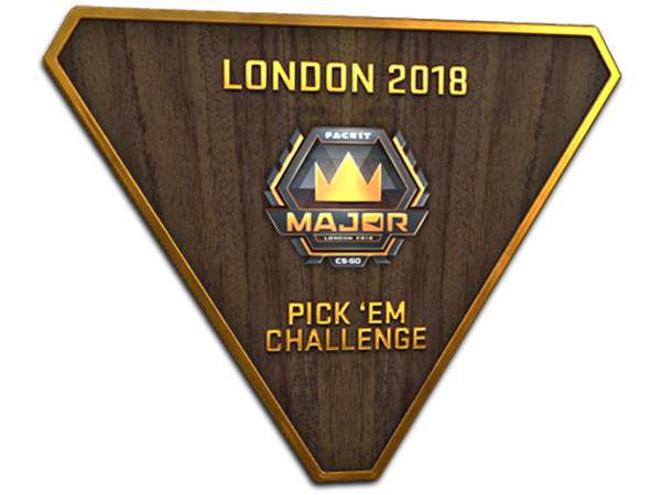 Bronze London 2018 Pick'Em Trophy