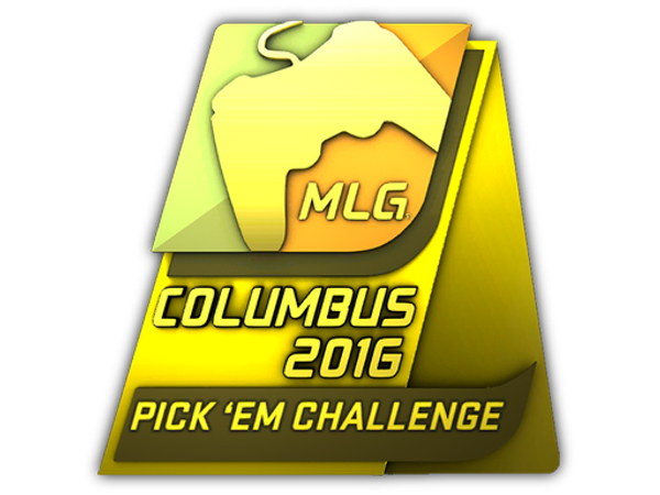 Gold Columbus 2016 Pick'Em Trophy