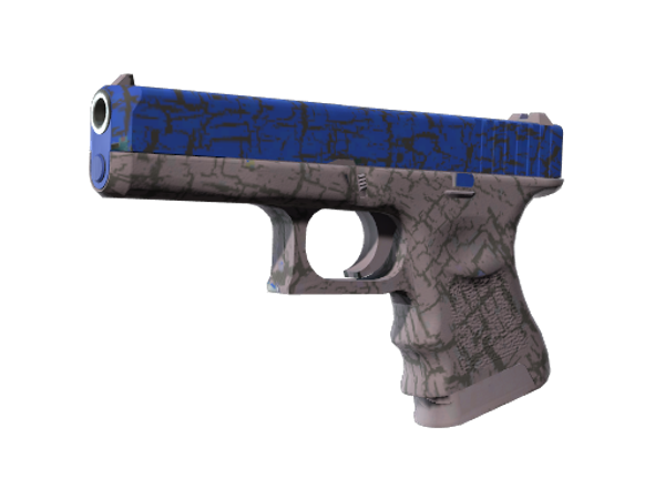 Glock-18 | Синяя трещина (Немного поношенное)