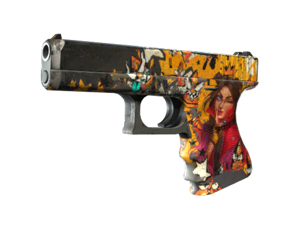 Glock-18 | Королева пуль (Закалённое в боях)