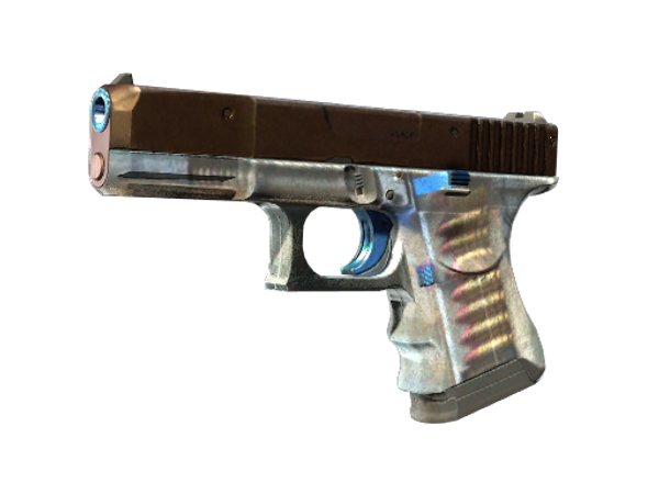 Glock-18 | Clear Polymer (Battle-Scarred)