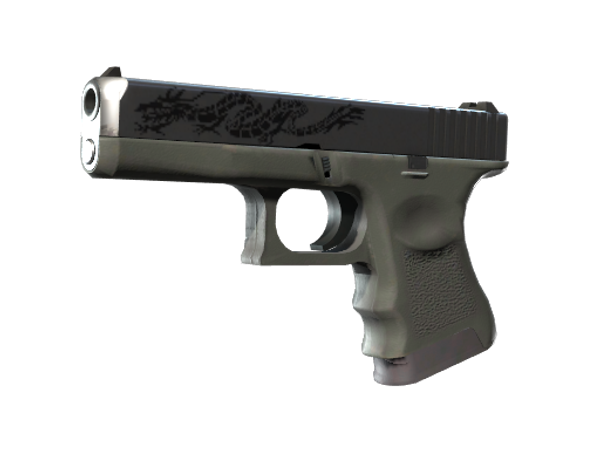 Glock-18 | Татуировка дракона (Немного поношенное)