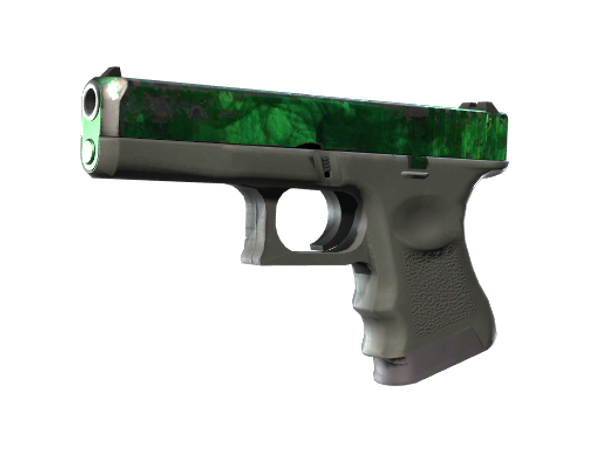 Glock-18 | Gamma Doppler Emerald (Battle-Scarred)