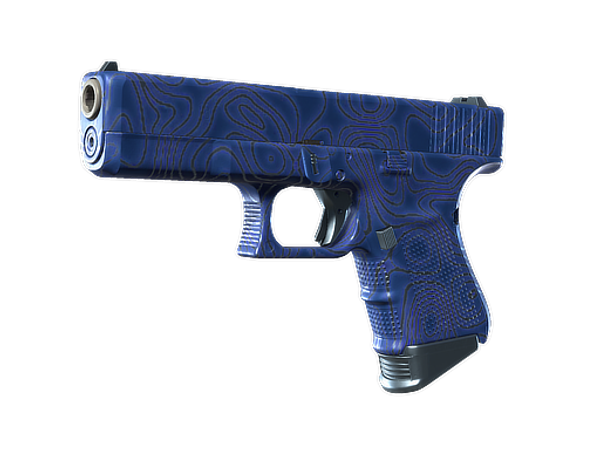 Glock-18 | Ocean Topo (Minimal Wear)